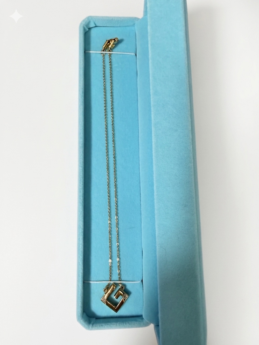 Givenchy Vintage Necklace “G” Pendant